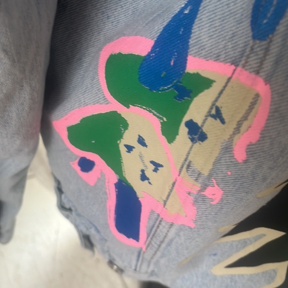 Super cool Zara Jean jacket NWT - Picture 12 of 12